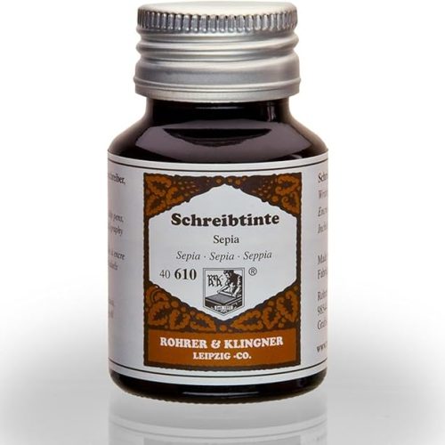 Frasco de Tinta Rohrer And Klingner 50ml Sepia 40610