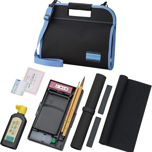 CONJUNTO CALIGRAFIA SUMIE JAPONES KURETAKE GA432 12